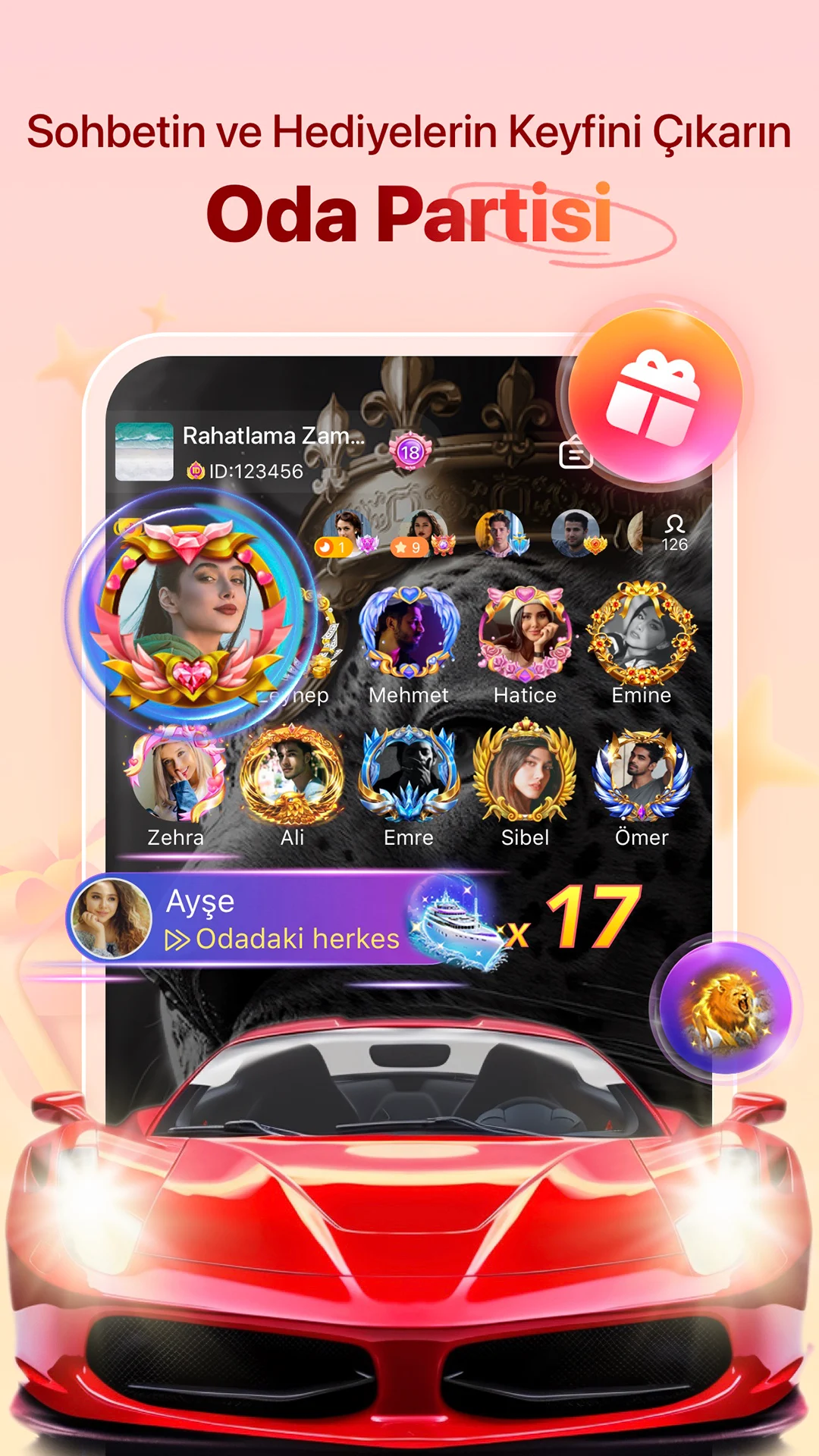 Sesli Chat mobil WioleyChat